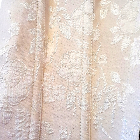 Romantic Blush Pink Brocade Corset Top - Picture 10 of 11